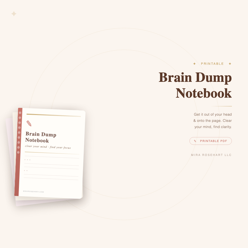 Brain Dump Notebook