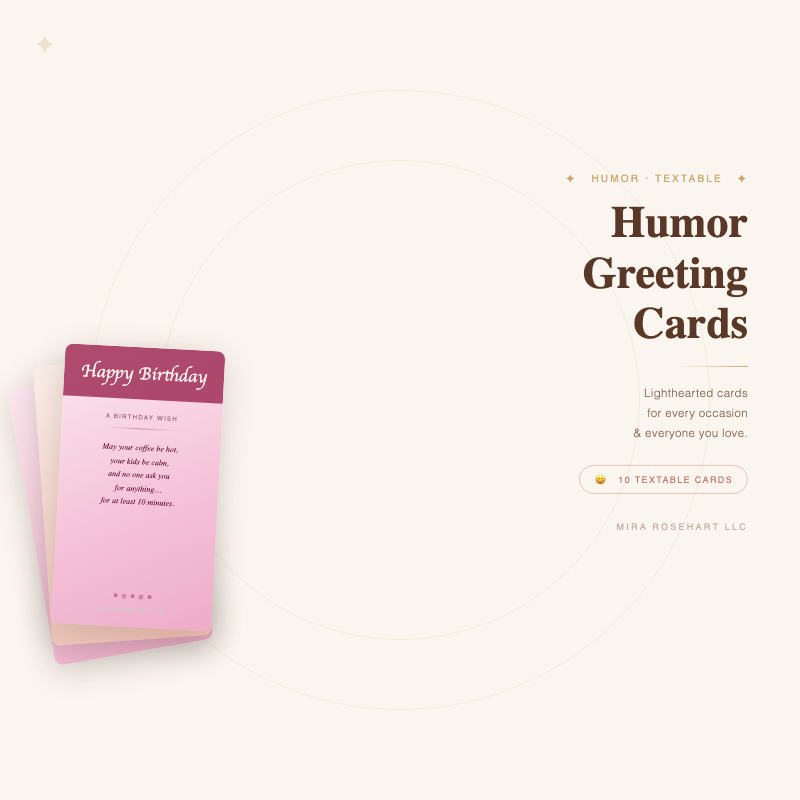 Humor Greeting Cards