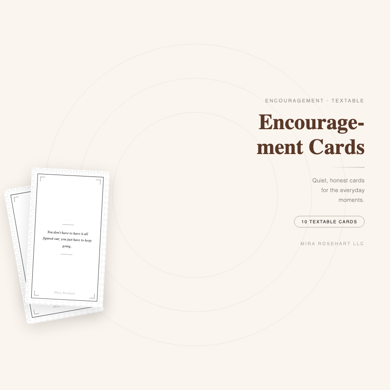 Encouragement Greeting Cards